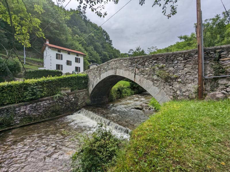 The beautiful Ponte Nogara, in Val Sanagra