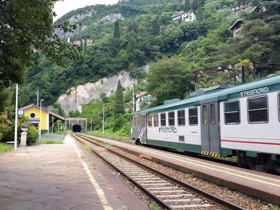 Train from Milano Centrale to Varenna