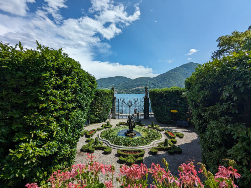 View of Lake Como from Villa Carlotta, Lake Como